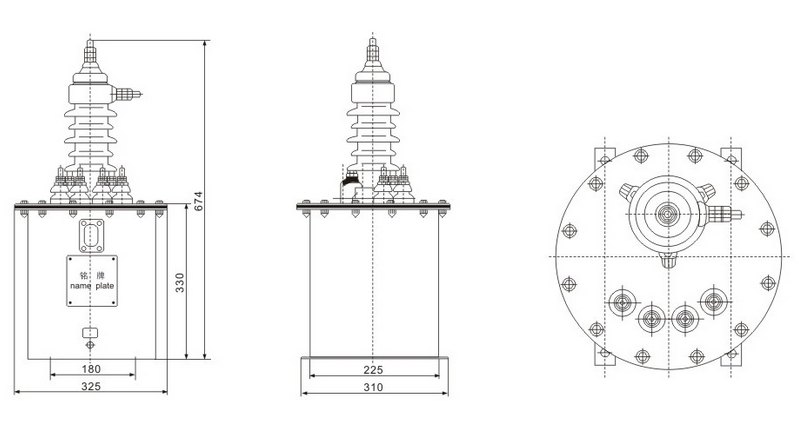 LB-10W 安装尺寸图