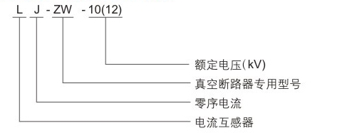 LJ ZW 1012 型电流互感器