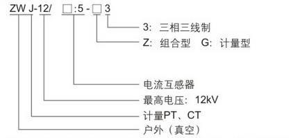 ZWJ 12 型高压预付费计量箱
